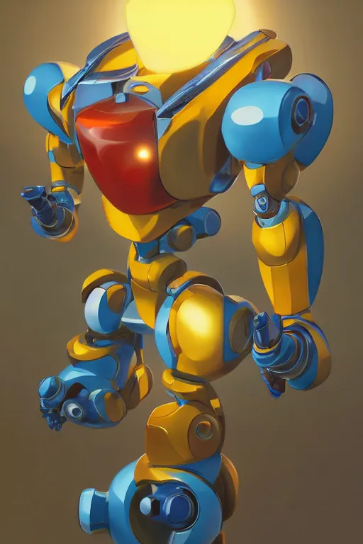 Image similar to metabots medabots medarotto medarot robot minimalist comics, behance hd by jesper ejsing, by rhads, makoto shinkai and lois van baarle, ilya kuvshinov, rossdraws global illumination ray tracing hdr radiating a glowing aura