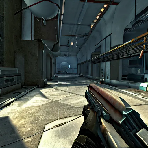 Image similar to Half Life 3, in game screenshot, leaked in-development screenshot