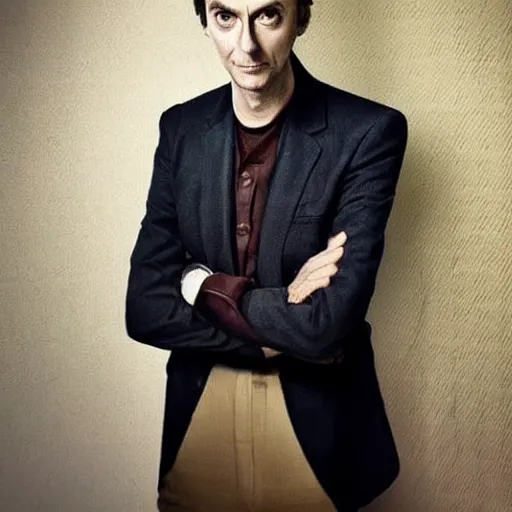 Image similar to david tennant mixed with peter capaldi