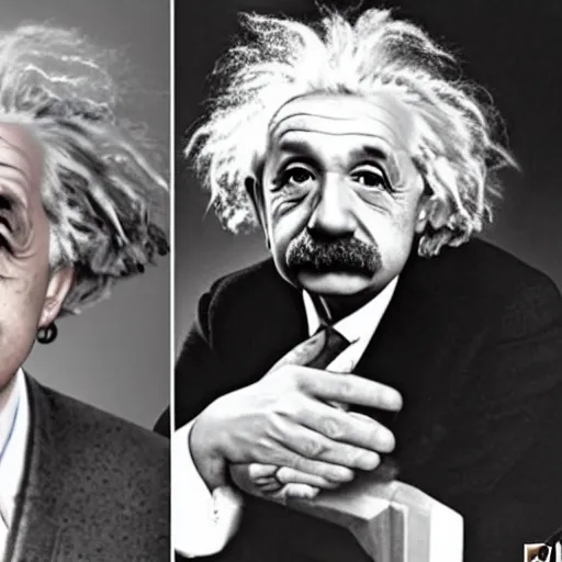 Image similar to announcment of a the new smash bros character 'Albert Einstein'