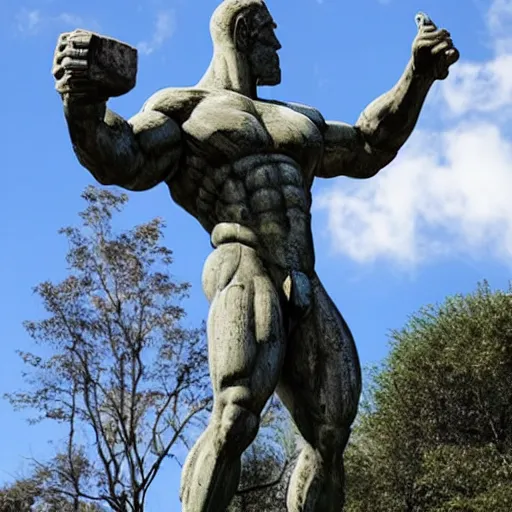 Image similar to the statue of colossus