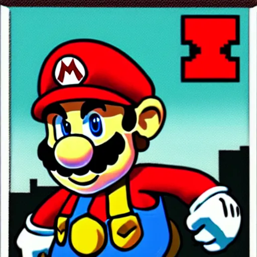 Image similar to super mario in wwii warfare