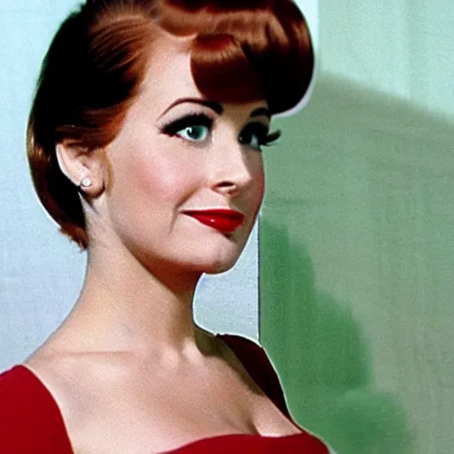 Image similar to 1960s Joan Holloway as a FUNCO POP