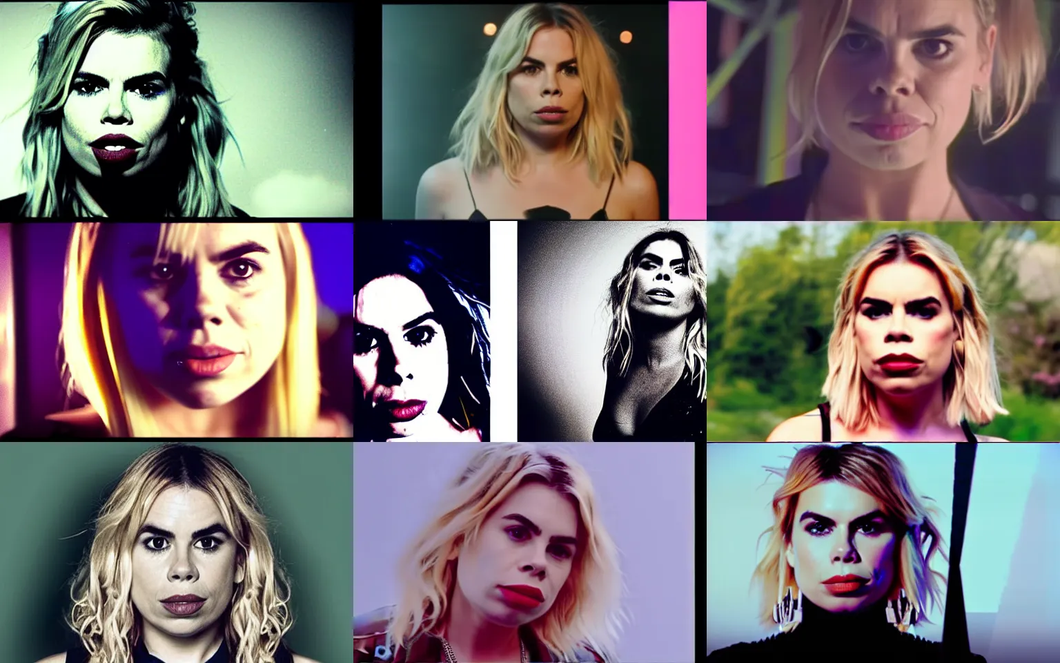 Prompt: 2 5 th anniversary music video, billie piper -'day & night ( billie's version ) ', produced by stargate tor & mikkel for virgin records, 2 0 2 5 popstar comeback single, choreography by jojo gomez