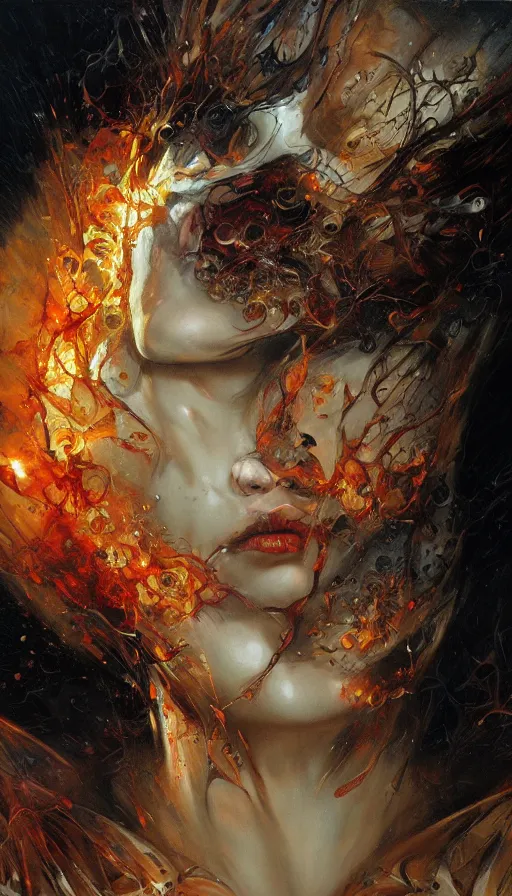 Prompt: rage, by karol bak