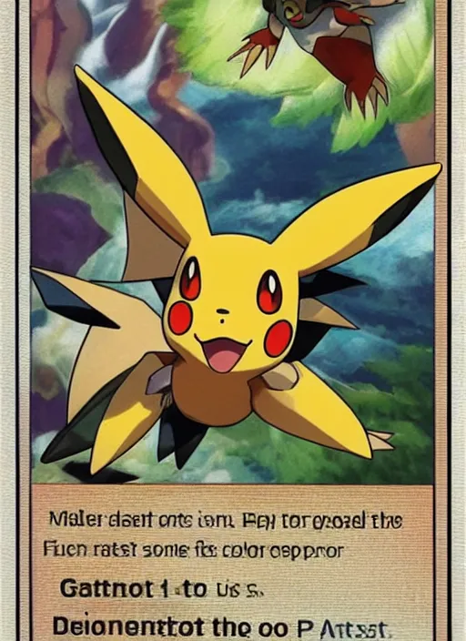 Prompt: a single pokemon card art from 1 8 0 0's award winning art