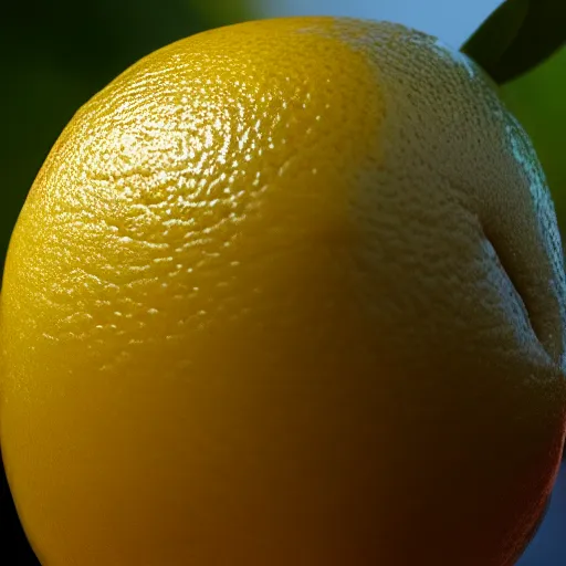 Prompt: an epic cinematic 8K HD movie shot of a close-up lemon