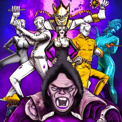 Image similar to killer queen bites the dust, realistic, hdr, clear image, jojo bizzare adventure,