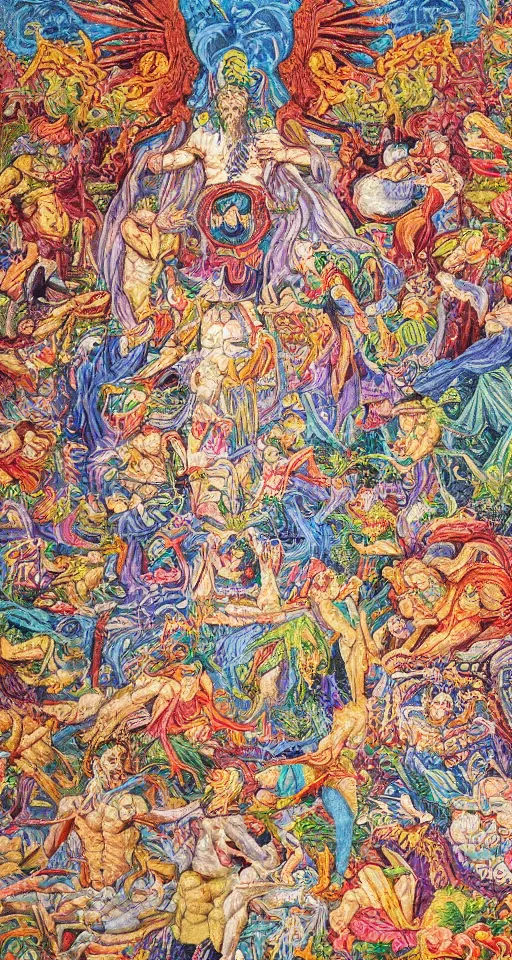 Image similar to tapestries of pain, ultra detailed