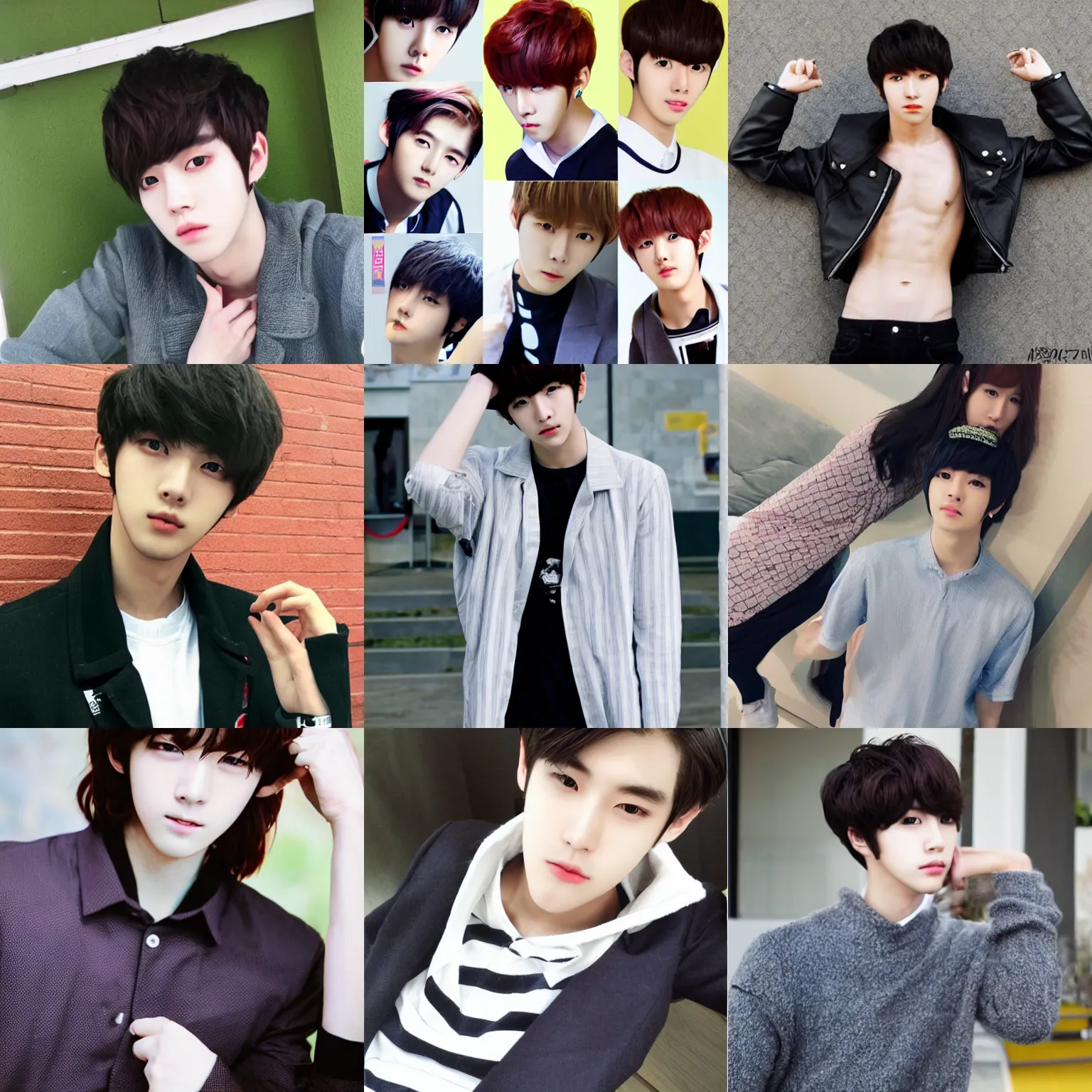 Prompt: male ulzzang