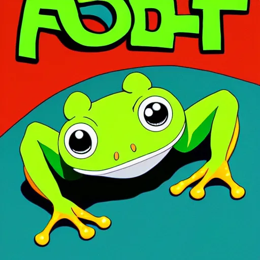 Image similar to cute frog themed bar anime key art studio ghibli,