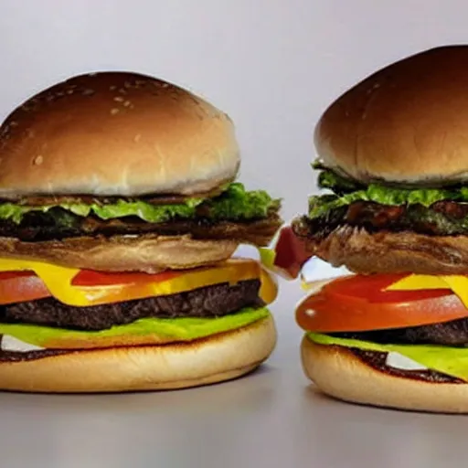 Image similar to an intergalactic hamburger from space, award - winning