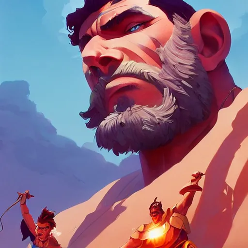 Image similar to hero world ben hur, behance hd by jesper ejsing, by rhads, makoto shinkai and lois van baarle, ilya kuvshinov, rossdraws global illumination