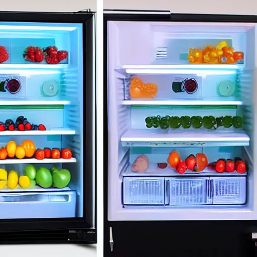 Image similar to augmented reality fridge