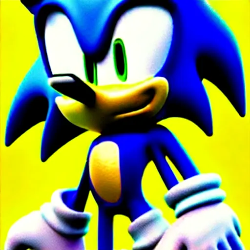 Prompt: Sonic in Roblox