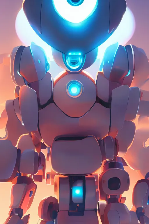 Image similar to metabots medabots medarotto medarot robot minimalist comics, behance hd by jesper ejsing, by rhads, makoto shinkai and lois van baarle, ilya kuvshinov, rossdraws global illumination ray tracing hdr radiating a glowing aura