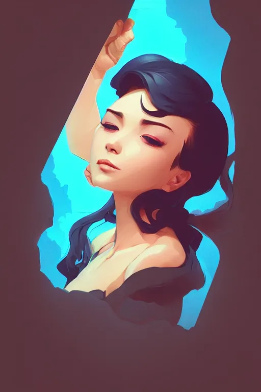 Image similar to strong hand, smooth face, centered, solid bacgkround, median photoshop filter cutout vector behance, hd by artgerm, jesper ejsing, by rhads, makoto shinkai and lois van baarle, ilya kuvshinov, rossdraws, illustration, art by ilya kuvshinov and gustav klimt