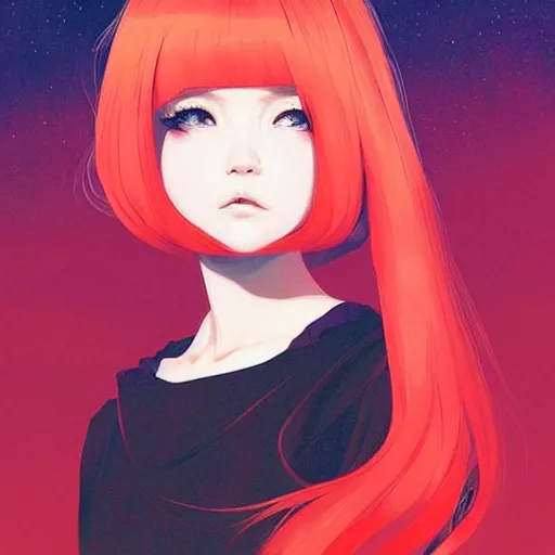 Image similar to beautiful art by kuvshinov ilya