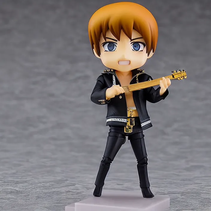 Image similar to Elvis Presley, An anime Nendoroid of Elvis Presley, figurine, detailed product photo