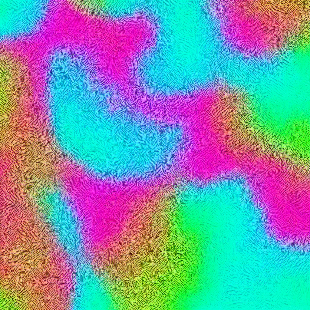 Image similar to a blue pink aquamarine and yellowgreen background with a pattern, a computer rendering by ronnie landfield, trending on behance, generative art, anaglyph filter, anaglyph effect, stipple