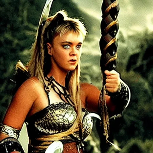 Image similar to xena princess warrior