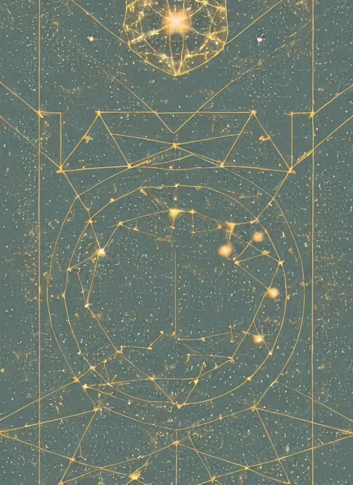 Image similar to a constellation card, about leo, high texture frosted background, fine pattern, rococo style, medieval style, by james jean and jung park, vertical line composition, center composition, parchment, cool, solemn, solemn, deep color, high precision, 4 k, wallpaper