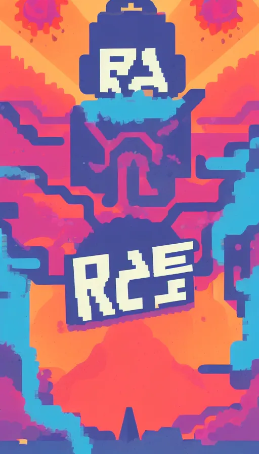 Image similar to rage, by kurzgesagt,