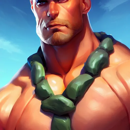 Prompt: portrait muscular handsome hero fantasy art heartstone video game icon, 2 d game art gta cover, official fanart behance hd artstation by jesper ejsing, by rhads, makoto shinkai and lois van baarle, ilya kuvshinov, rossdraws