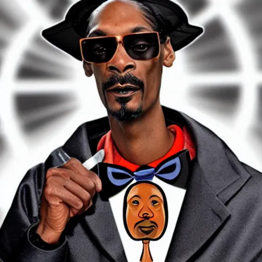 Prompt: a hot dog with the face of snoop dogg