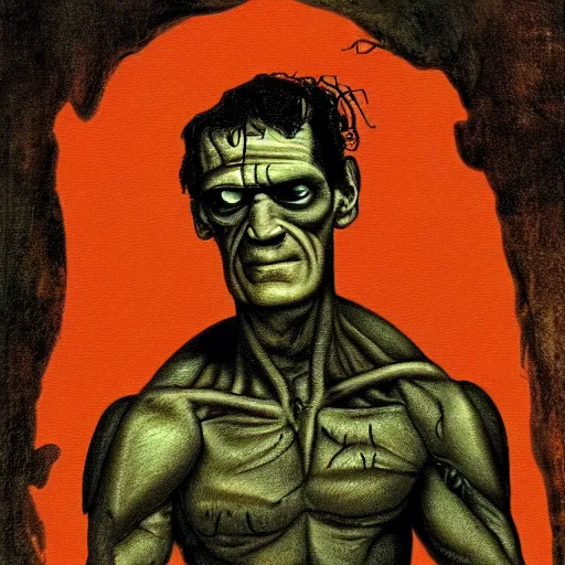 Image similar to frankenstein's monster