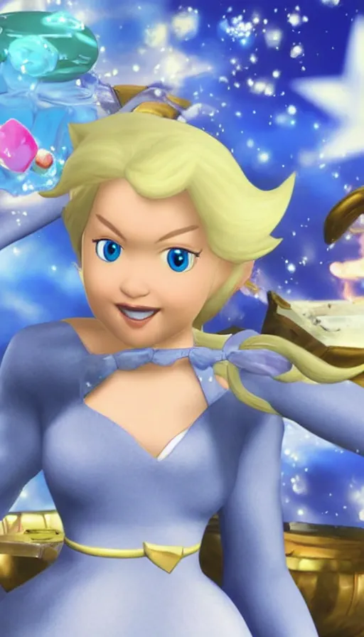 Image similar to Rosalina from Nintendo