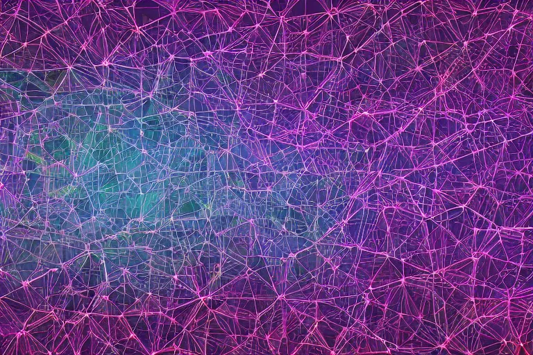 Image similar to polygon crypto, highly detailed, abstract, super resolution