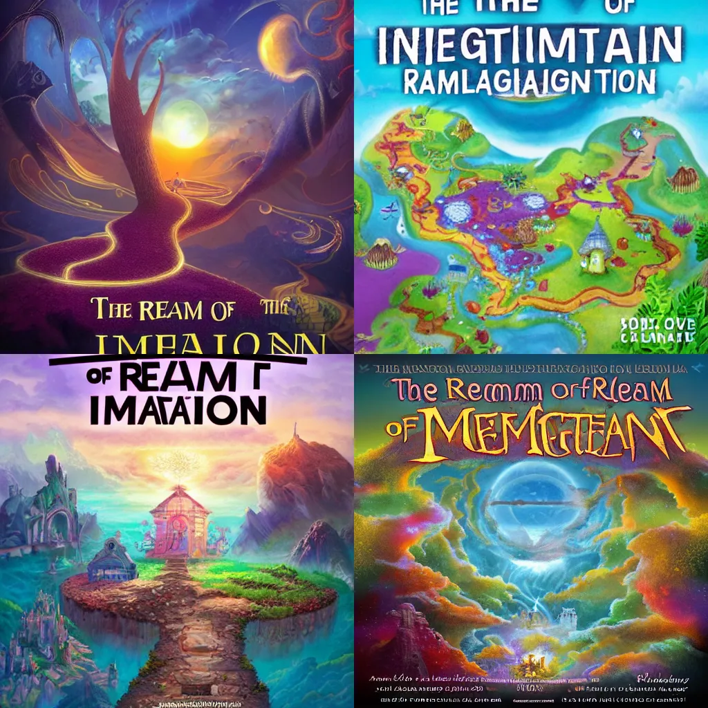 Prompt: The realm of imagination