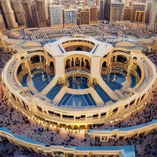 Image similar to mecca, by professional photographer