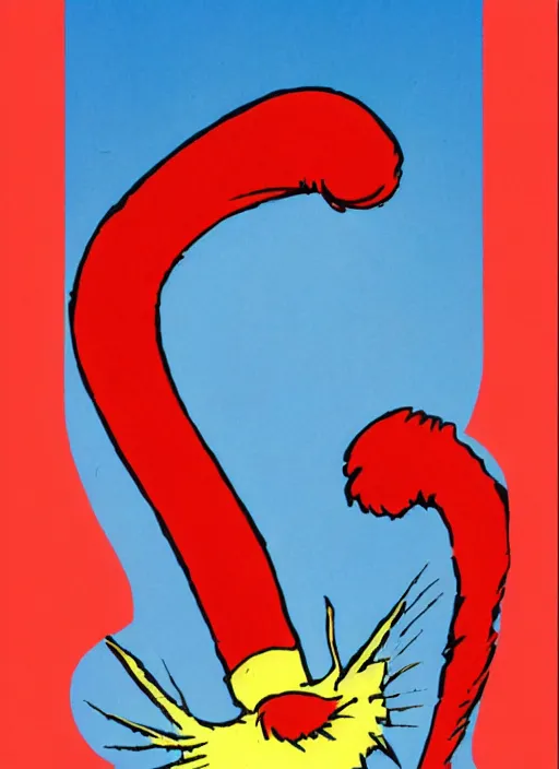 Image similar to dr.seuss book cover