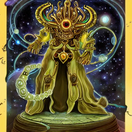 Image similar to a cosmic eldritch lord