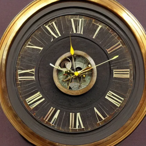 Image similar to clock with 5 hours hands