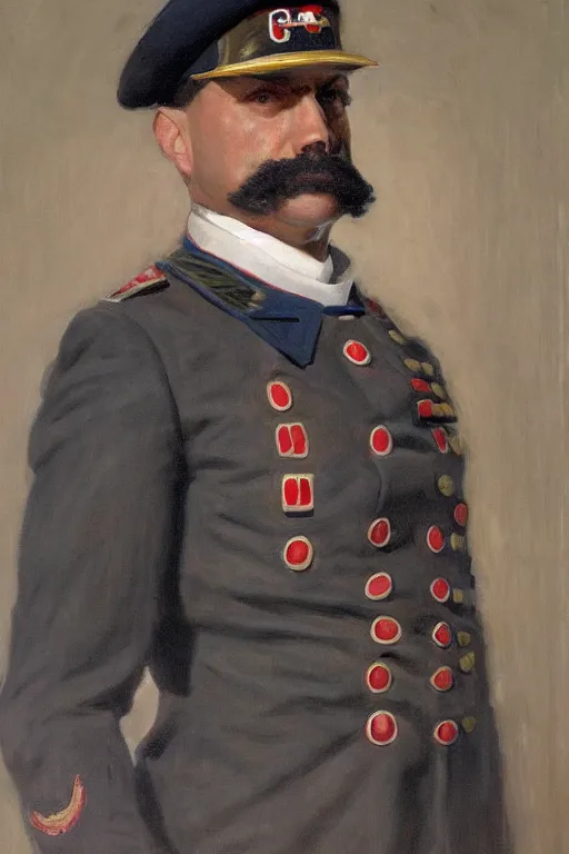 Image similar to full body portrait of the dictator of the los angeles clippers, 1 8 8 9, in full military garb, oil on canvas by william sidney mount, trending on artstation