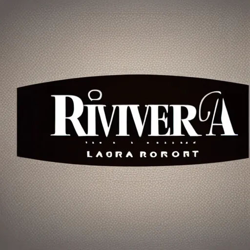 Image similar to restaurant logo for Riviera