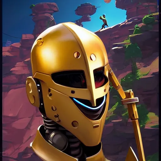 Image similar to robot helmet mask fantasy art apex fortnite Video game icon, 2d game art gta5 cover , official fanart behance hd artstation by Jesper Ejsing, by RHADS, Makoto Shinkai and Lois van baarle, ilya kuvshinov, rossdraws