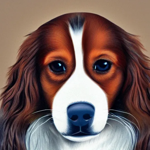 Prompt: kooikerhondje dog, 4k, photorealistic