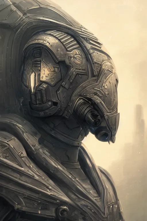 Prompt: ultra realist and ultra intricate detailed soft painting of a beautiful sci-fi armored male, helmet, symmetry features, sensual gloomy style, volumetric clouds, cyberpunk burning building background, artstation, unreal render, depth of field