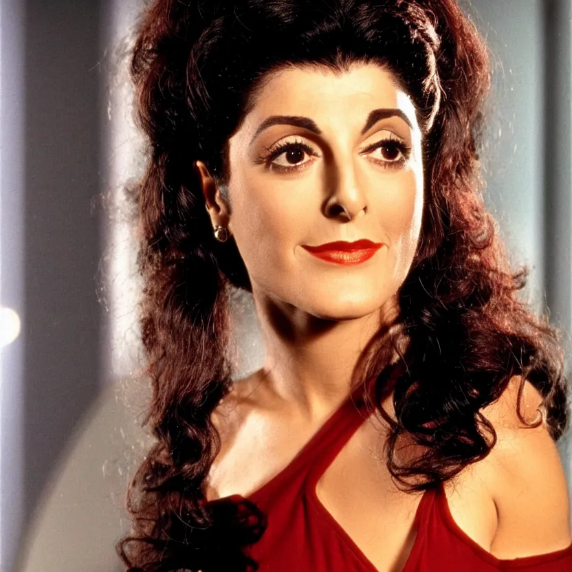 Image similar to young deanna troi