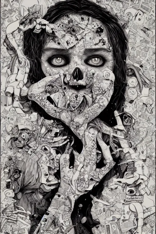 Image similar to Plague goddess painting by Dan Hillier, trending on artstation, artstationHD, artstationHQ, 4k, 8k