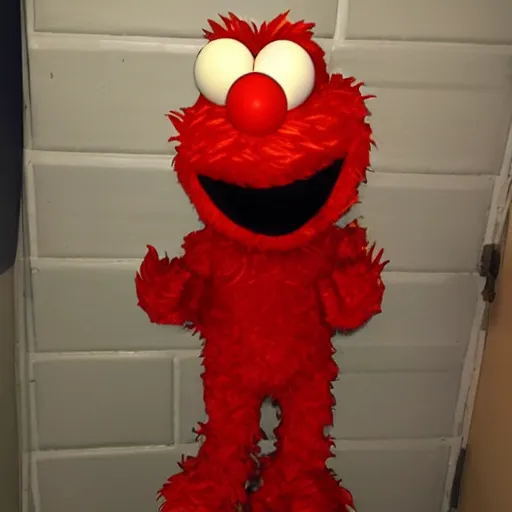Prompt: an elmo scp