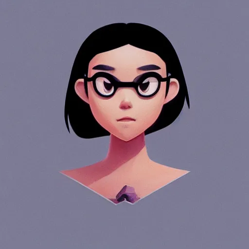 Image similar to face icon stylized minimalist nintendo 3 ds, loftis, cory behance hd by jesper ejsing, by rhads, makoto shinkai and lois van baarle, ilya kuvshinov, rossdraws global illumination