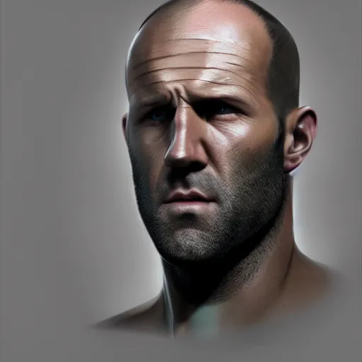 Prompt: jason statham fighting keyboard, half body shot, path traced, fight scene, highly detailed, high quality, digital painting