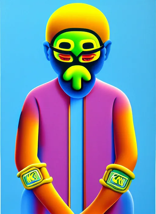 Image similar to handcuffs by shusei nagaoka, kaws, david rudnick, airbrush on canvas, pastell colours, cell shaded, 8 k