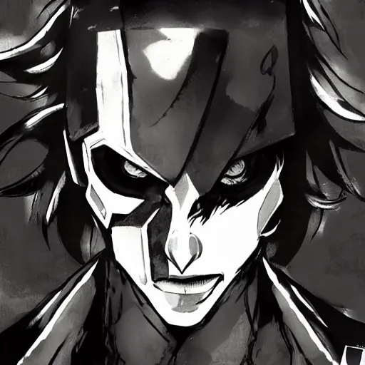 Image similar to mettaton from undertale in the style of yoji shinkawa, metal gear solid concept art