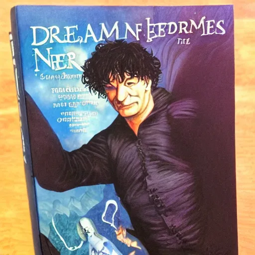 Prompt: dream of the endless sandman Morpheus Neil Gaiman by Darrell k. Sweet